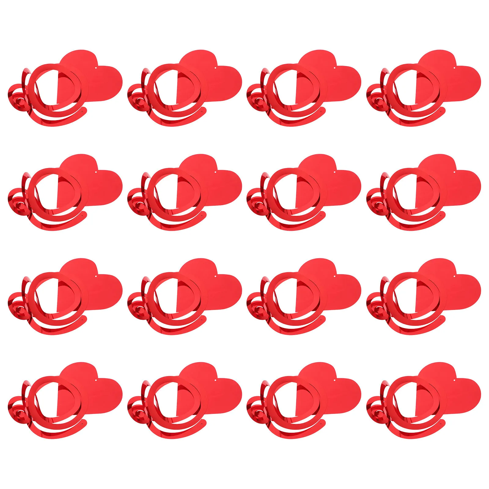 

18Pcs Heart Hanging Swirls Glitter Spiral Decor for Valentine's Day Wedding Party Ceiling Decorations Festival Home Decoration