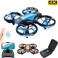 4DRC V8 Mini Drone 4k profession HD Wide Angle Camera 1080P WiFi fpv Drones Height Keep Remote Control Helicopter Gift Toys