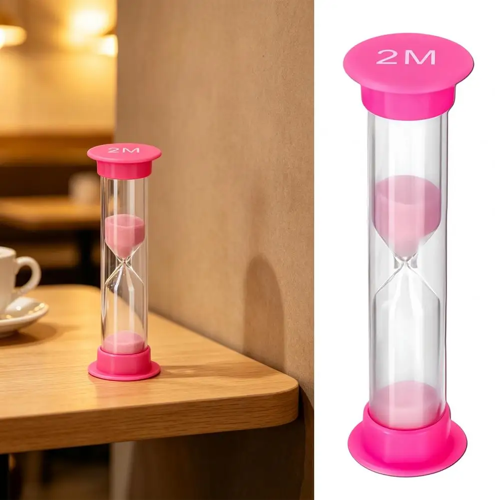 Sand Timer Colorful Hourglass Timer 30sec/1min/3mins/5mins/10mins Sand Clock Timer for Kids Homework Meditation Timing