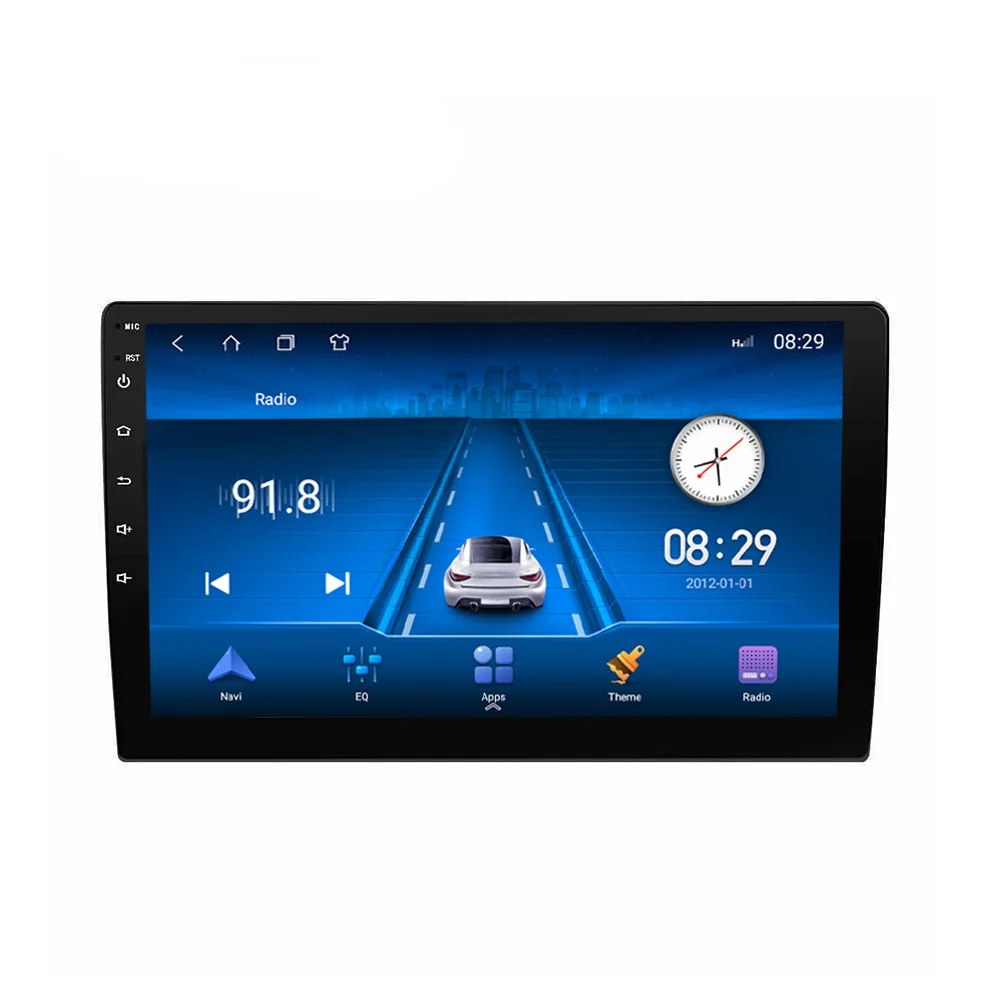 2 Din 10 Inch T3 DVD Universal Touch Screen Stereo 2GB 16G 32G 4 Core GPS System HD LCD Radio Player IPS Car Android 9 Inch