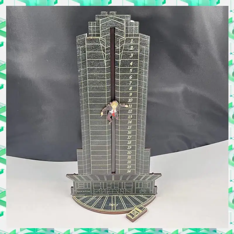 FIZP Gruber يسقط عن Nakatomi Plaza، تقويم مضحك لعيد الميلاد والهالوين، تقويم خشبي للعد التنازلي لعيد الميلاد، ديكور متين