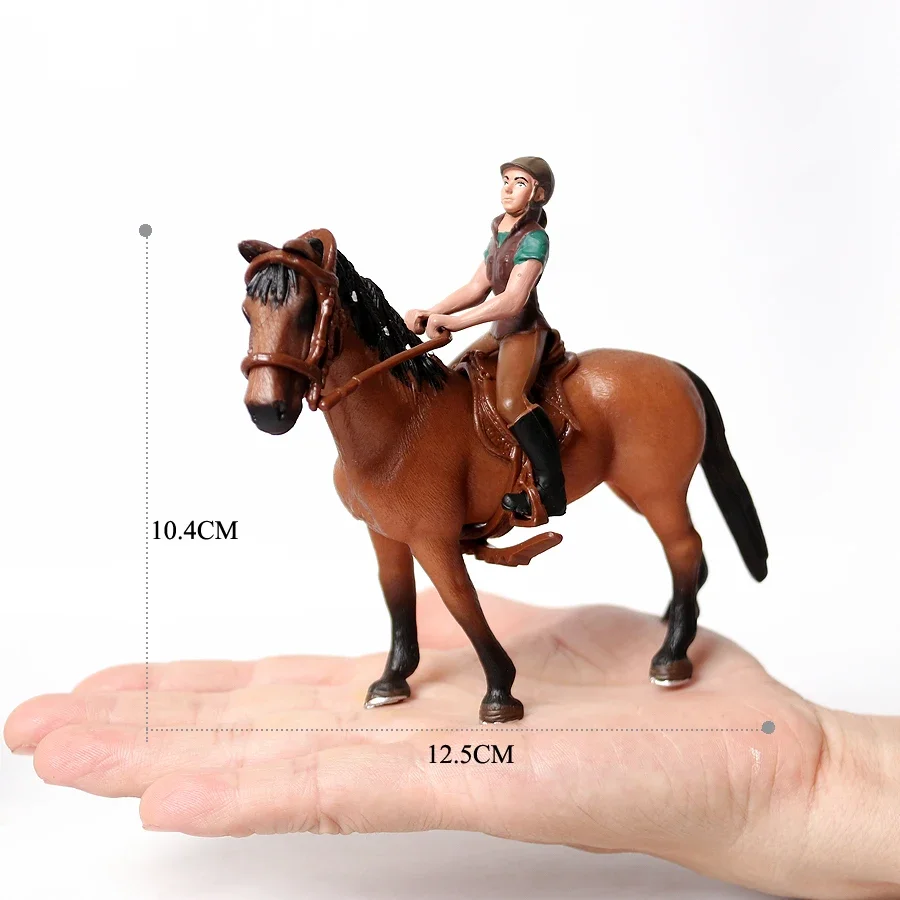 Écurie De Chevaux – Coffret Jeu Ferme – Figurines, Clôtures, Barn – Dès 3 Ans – PP Robuste