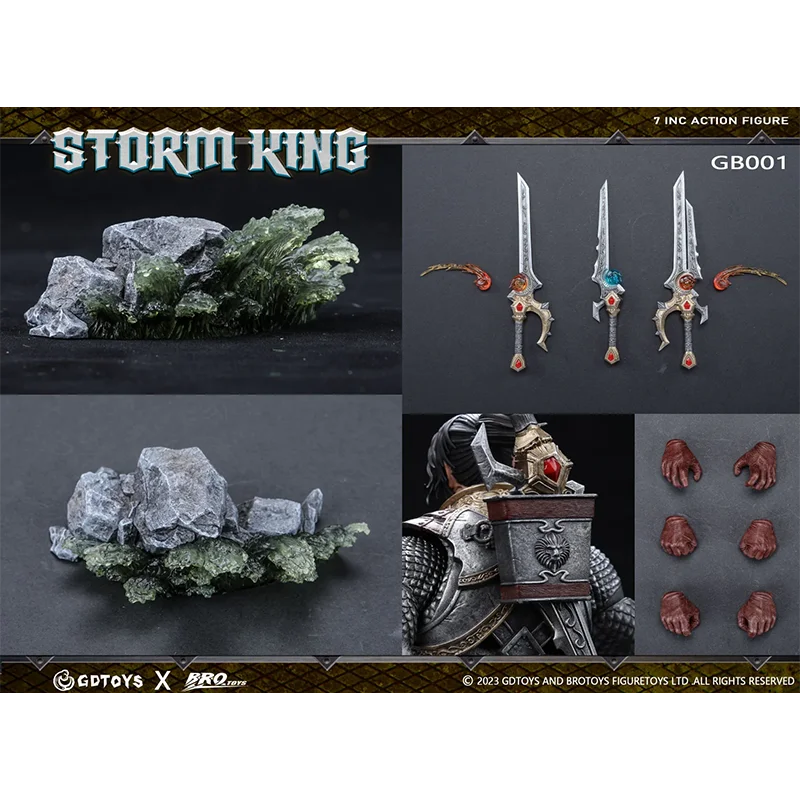 In Stock 100% Original GDTOYS X BROTOYS Full Set Storm King