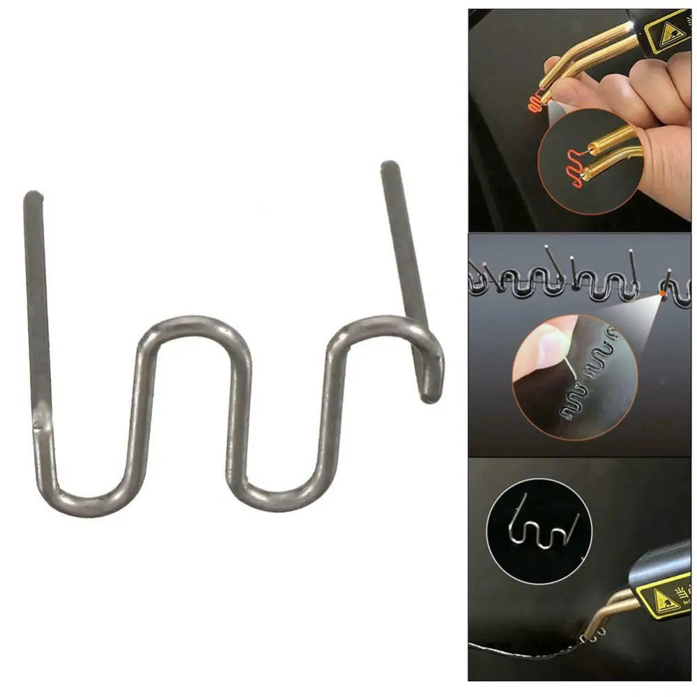 Plástico S Wave Staples para Bumper Repair, Soldador Heat Gun, Hot Grampeador Tool, Soldagem Plástica, Solda