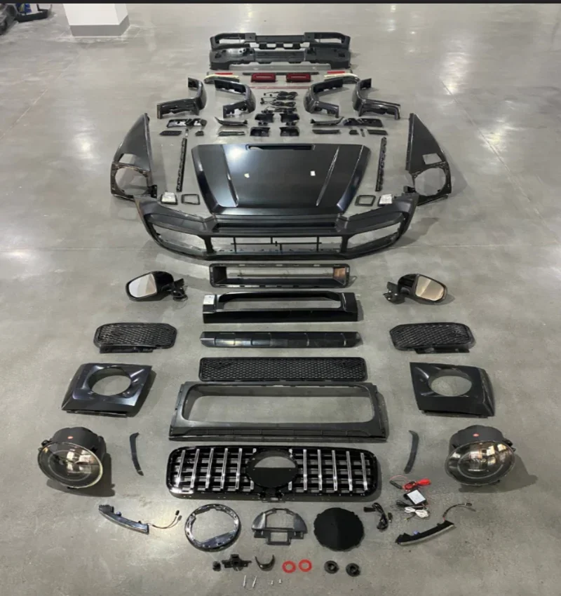 2026/G Class W463 G500 G550 G55 G63 G65 Body Kit for  Barbus Widestar Style Old Model Upgrade