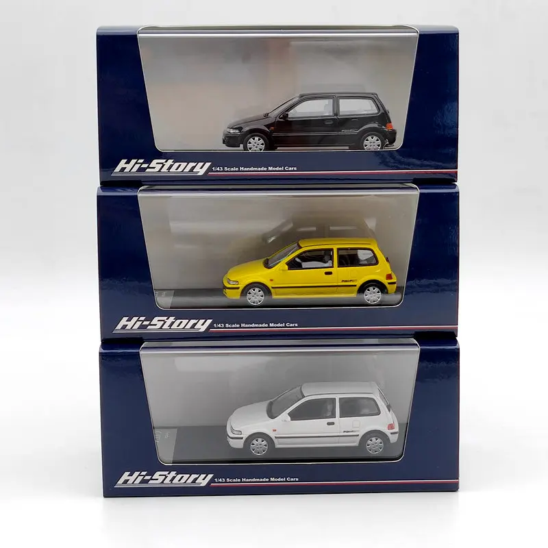 1/43 Hi-Story City CR-i 1988 HS296 Resin Model Car Limited Collection Auto Toys Gift