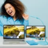 휴대용 LCD 노트북 확장 화면, 4K 게임 모니터, 노트북용 컴퓨터 디스플레이 모니터, USB C 3 1, 14, 1 인치 3
