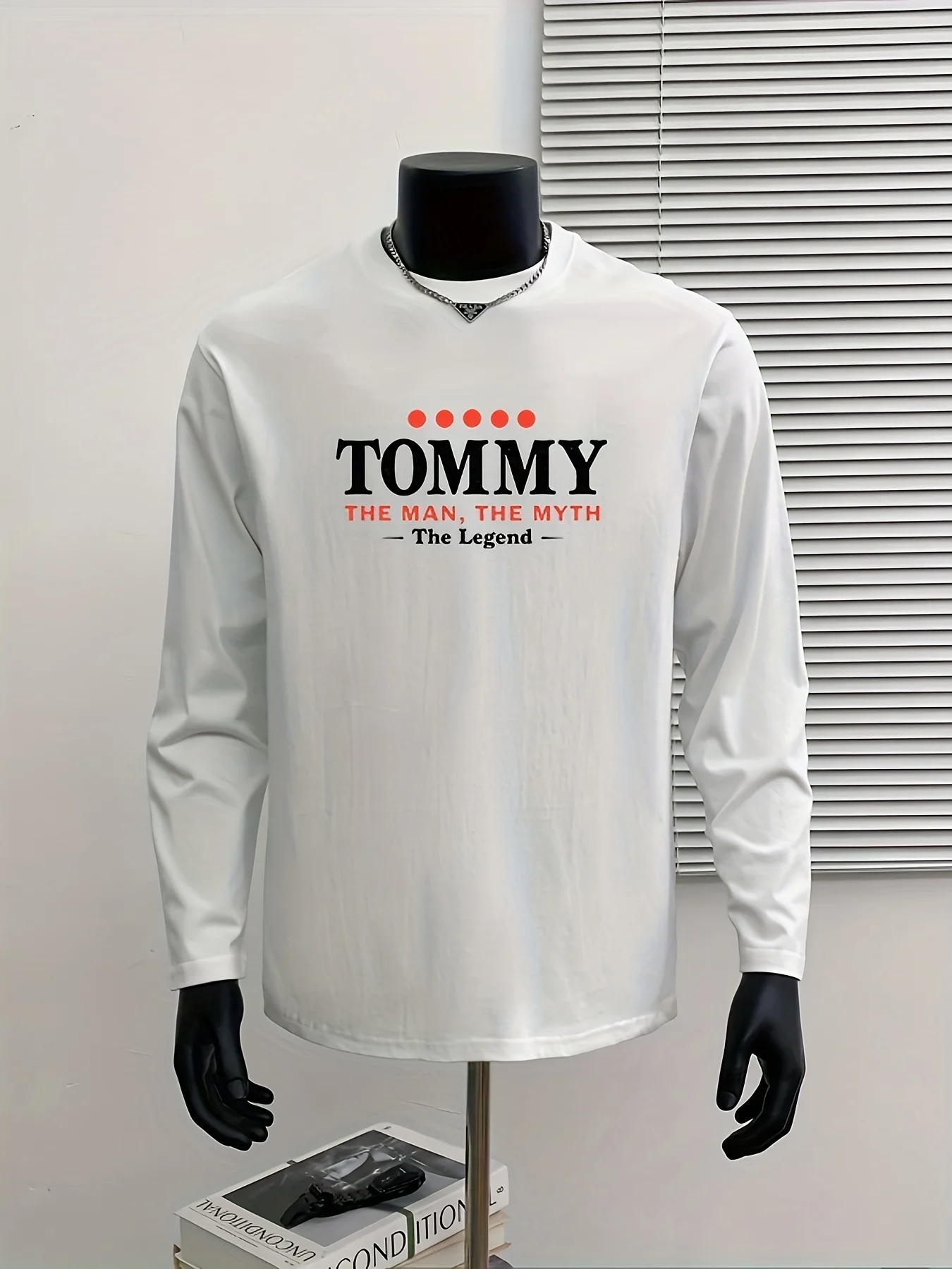 الرجال تي شيرت طويل الأكمام 100% القطن الخامس الرقبة الأسود تومي الجرافيك طباعة لينة تنفس عالية الجودة الرجعية الأمريكية رداء علوي غير رسمي