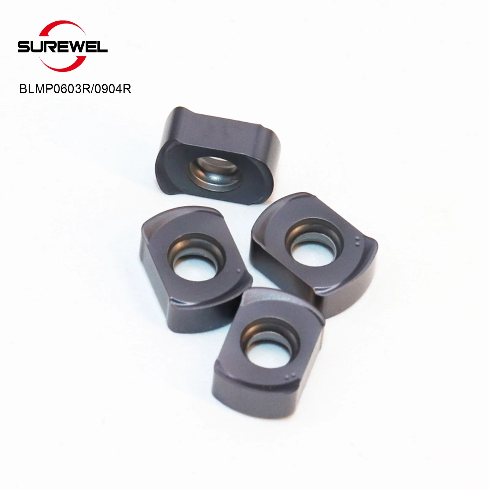 BLMP0603R BLMP0904R-Wendeschneidplatten-Doppelfräser Hartmetall Hi-Feed zum Fräsen von Wendeschneidplatten Gewindekopf TEBL06 Edelstahlguss