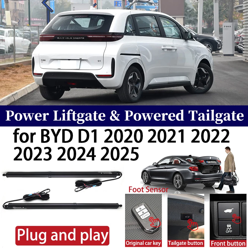 

for BYD D1 2020 2021 2022 2023 2024 2025 Car OEM Power Liftgate Automatic One-Click Powered Tailgate Strut Plug and paly