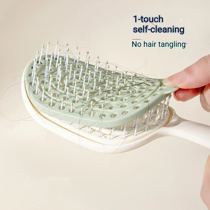 

2-Piece Set of Random Color Hollow Detachable Combs for High-Volume Styling, Fluffy Combs, Scalp Massage Self-Cleaning Hair Combs, Essential Home Combs, Great Gift Items