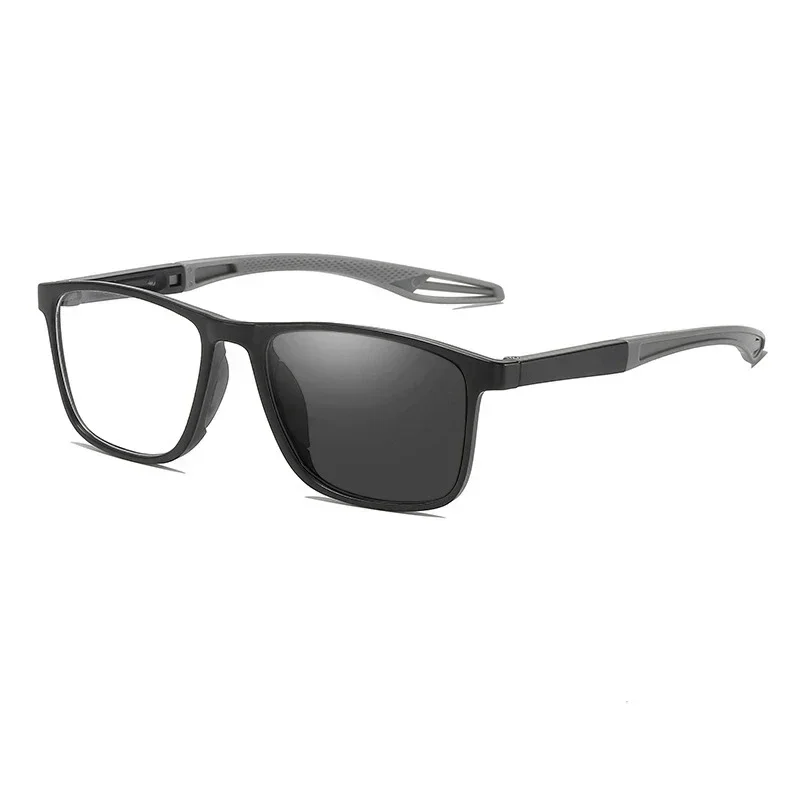 Ultraleichte photochrome Presbyopie-Brille, Vintage-TR90, Sport-Sonnenbrille mit Farbwechsel, fertige Lesebrille, 0 bis +4,0