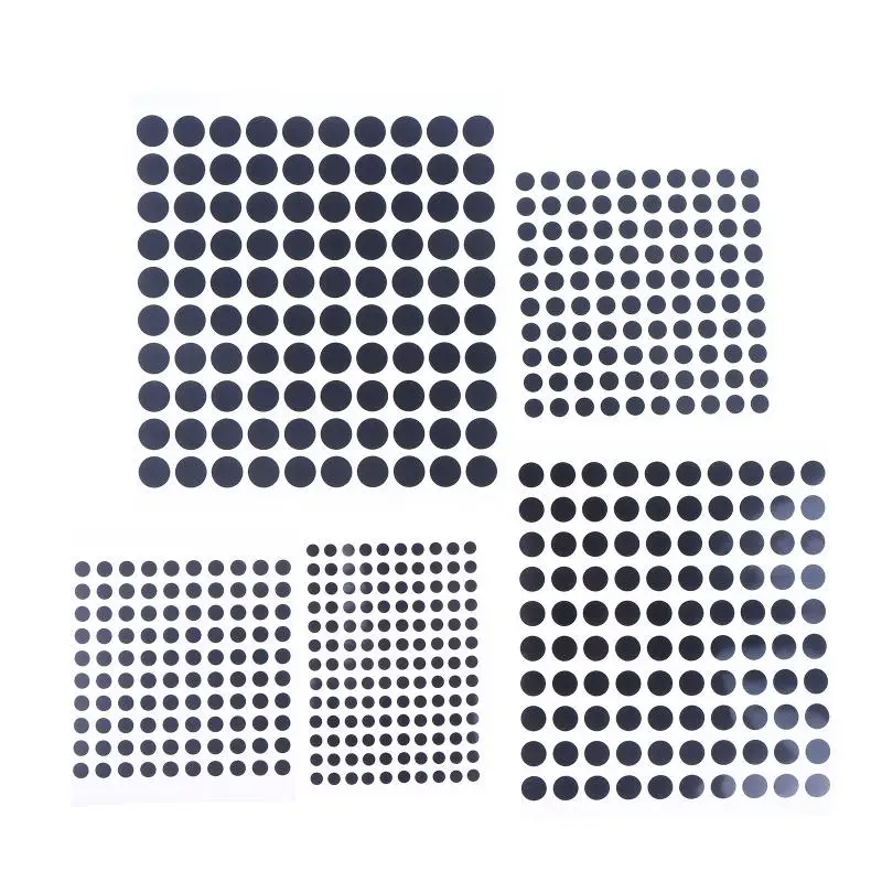 100 قطعة من ملصقات حجب الضوء الأسود لنظارات الواقع الافتراضي AI ذكي زجاجي سجل تظليل الفيديو ملصق ملصقات الخصوصية #5