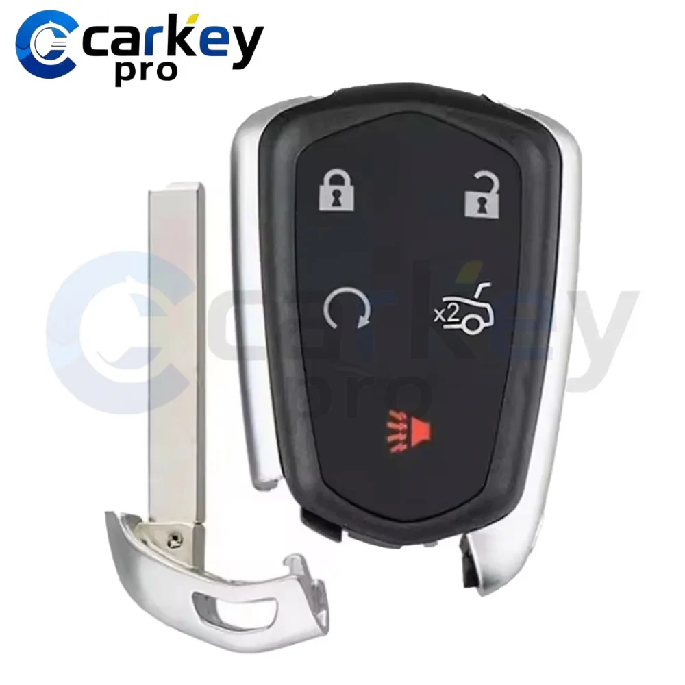 Carkeypro 4+1 Buttons Smart Key 315/433 MHz NCF2951E HITAG 2 46 Chip HYQ2AB HYQ2EB  For Cadillac CTS ATS XTS 2015-2019