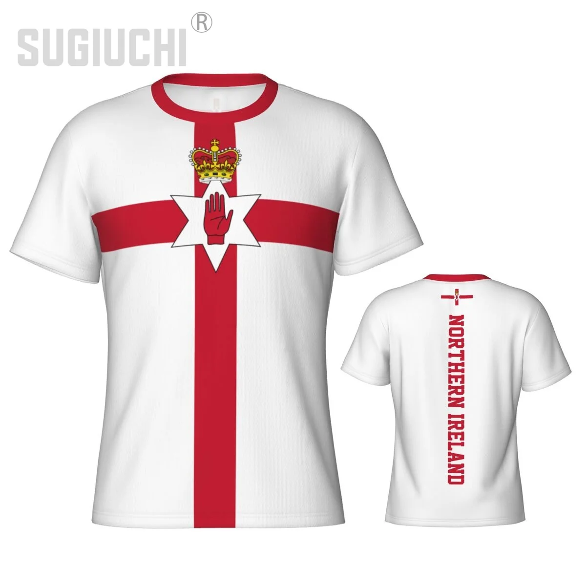 Sports T-shirt Northern Ireland Flag 3D For Men Women Tees jersey Clothes Soccer Football Fans Gift Patriotic T shirt