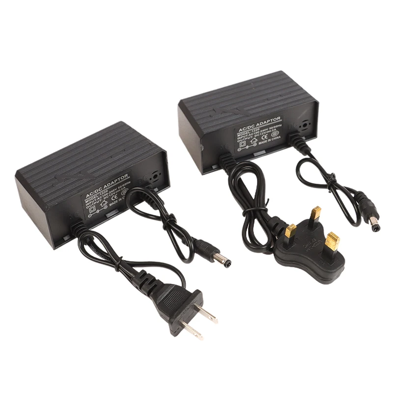 12V 2A 2000MA CCTV Camera Power Adapter Outdoor Waterproof Plug Charging Monitoring Waterproof Power Camera Adapter
