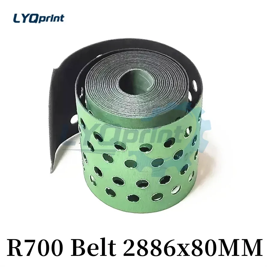 Robust Best Quality Imported Suction Belt 2886x80mm R700 Slow Down Belt Feeder Belt For Roland