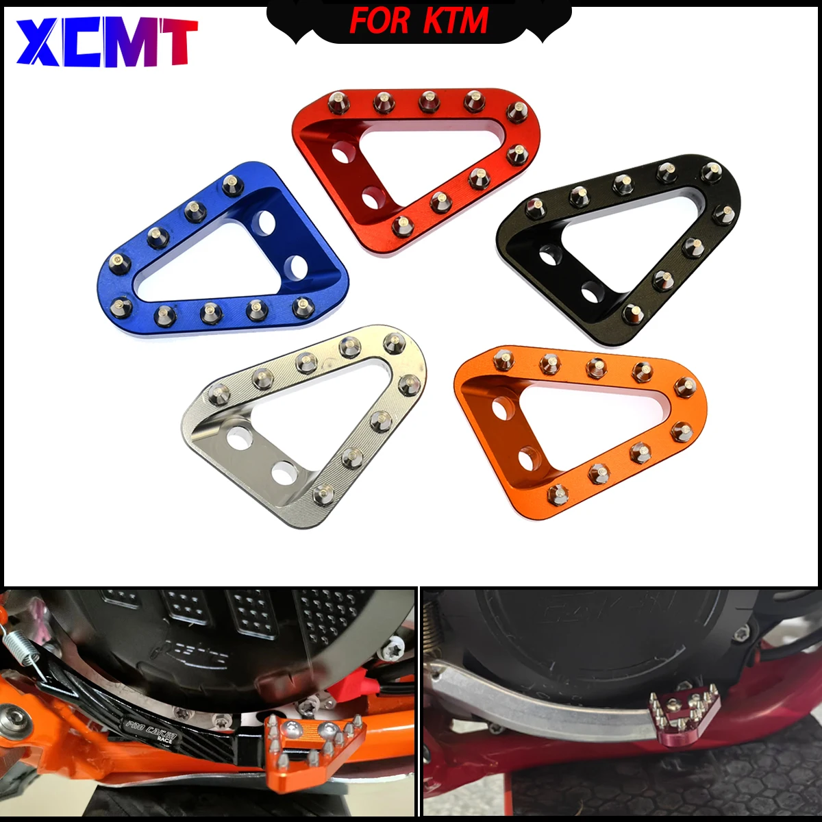 

Motorcycle Rear Brake Pedal Plate For KTM EXC EXCF XCW TPI SIX DAYS SX SXF XC XCF 125 250 350 450 300 2017-2023 XC XCF SX SXF