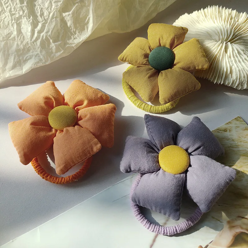 

Adjustable Kids Headbands Elastic Non-Slip Design Cute Flower Bow Hair Bands for Girls Party Gift Accessories