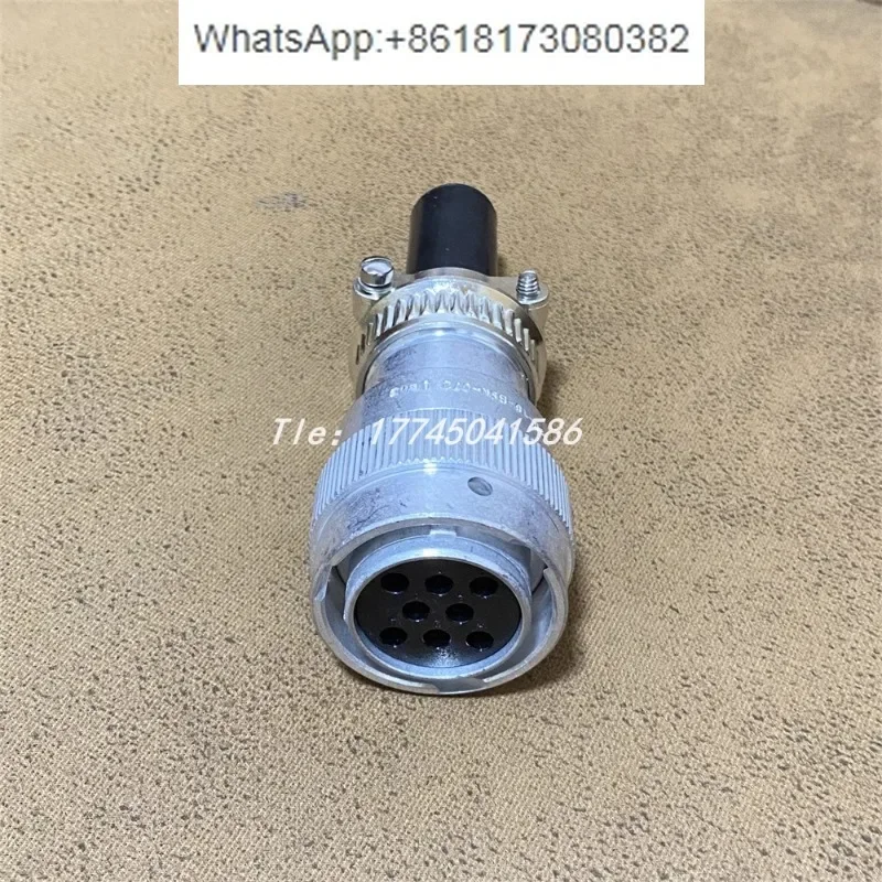 

HD36-18-8SN/E-059/072 8P circular aviation connector plug with tail clip