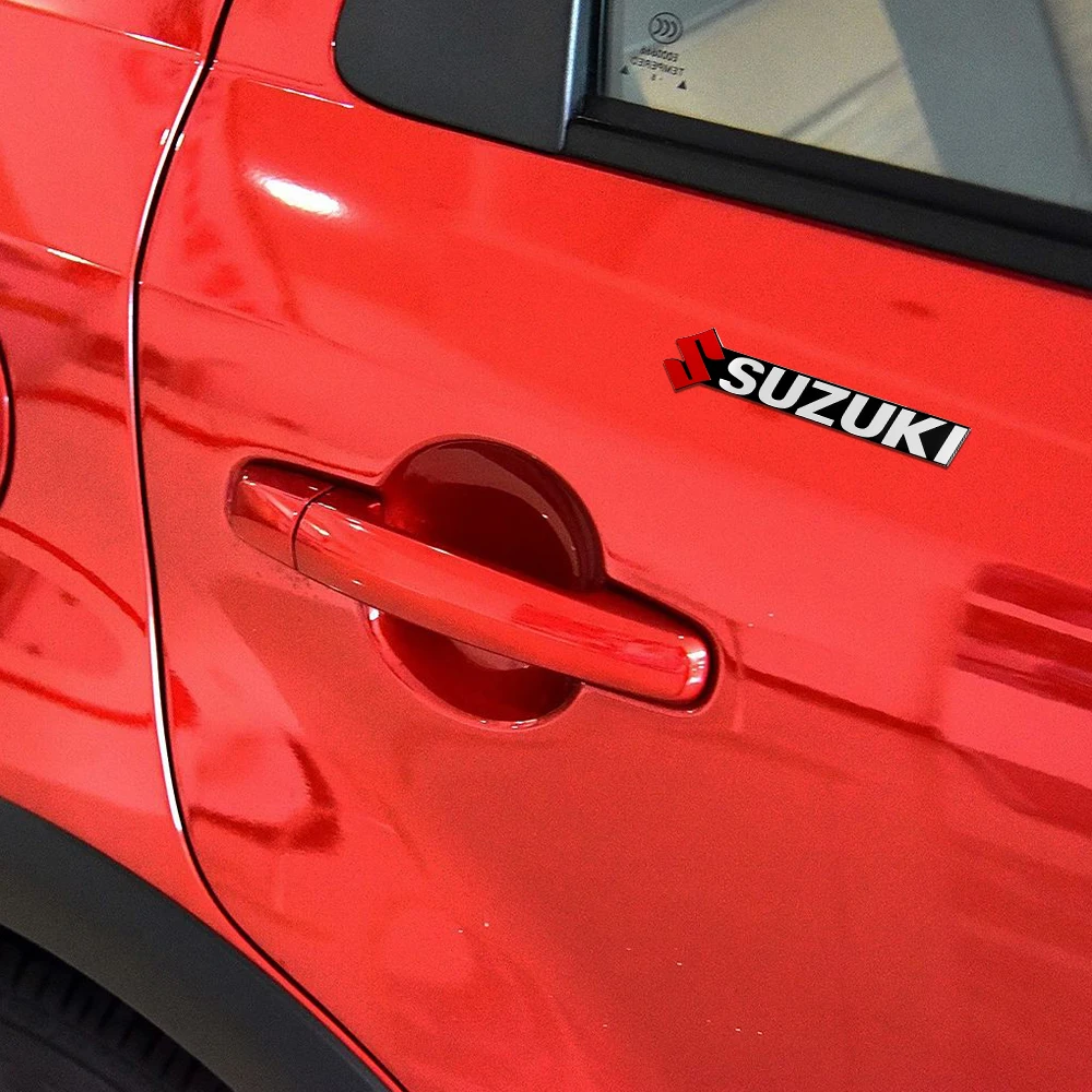 

Auto Body Emblem Decals Aluminum Badge Stickers For Suzuki Vitara SX4 Jimny Swift Samurai LTZ400 GSR600 Escudo Strom Car Accesso
