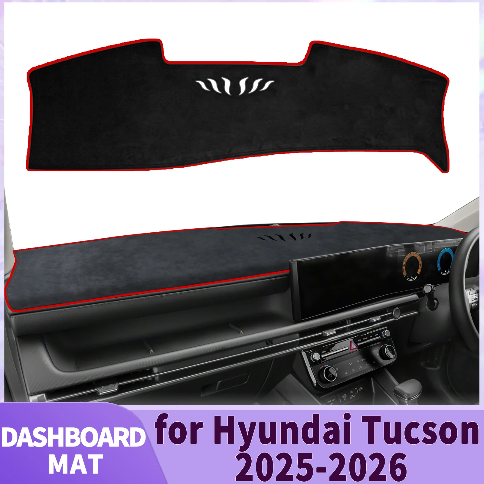 

fit for Hyundai Tucson NX4 2025 2026 Hybrid N-Line Dashmat Accessories Dashboard Cover Pad DashMat Sunshade Protective Carpet