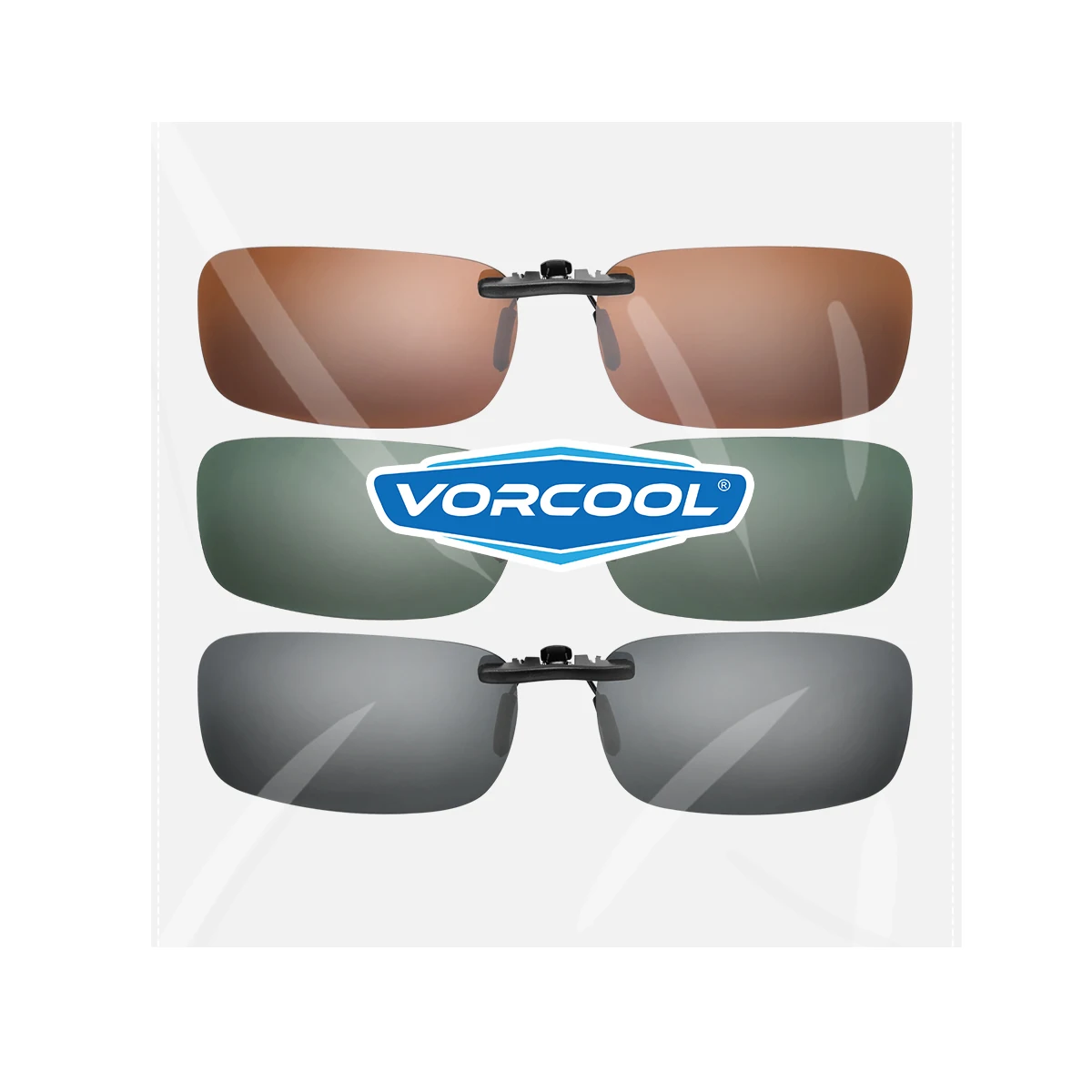 

Polarized Sunglasses Clip Myopia Glasses Night Driving Protection Lightweight Anti Dizziness High Definition Lenses Stainless