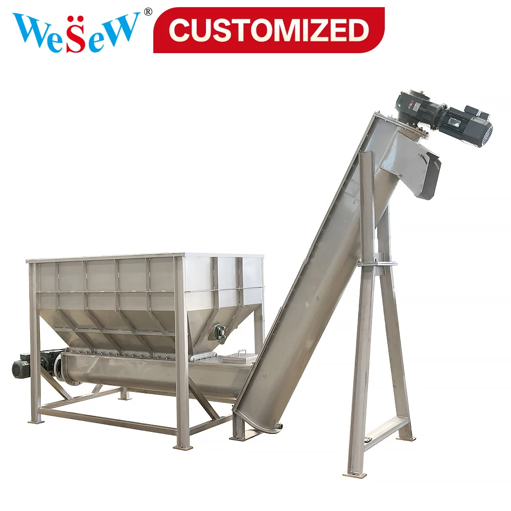 

custom Helical Shaftless Screw Conveyor Machine Spiral Conveyor Screw Feeder for Power-Manufacturing Plant, Food & Beverage Fac