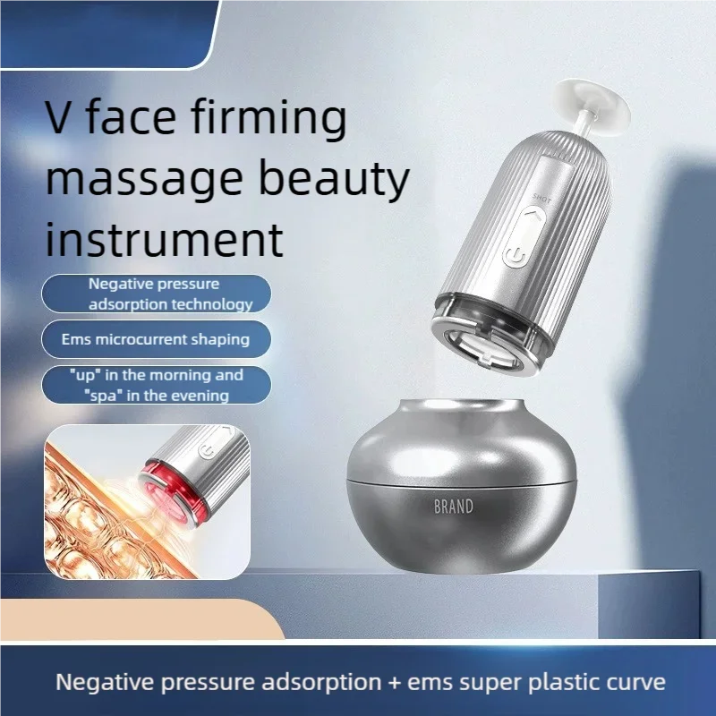 Masseur Facial EMS, thérapie à la lumière LED, Vibration ionique sonique, raffermissement de la peau, Lifting du visage, dispositif de beauté Anti-rides, outil de soins de la peau