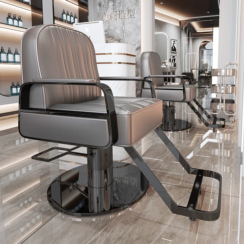 Unique Design Barber Chairs Beauty Quality Luxury Beauty Salon Chair Ergonomic Comfortable Sillon Para Barberia Salon Furniture