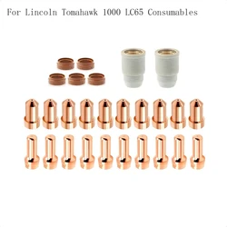 Pour LC65 Tomahawk 1000 KP2844-1 KP2843-2 KP2844-3 KP2844-4 KP2844-7 KP2844-14 KP2843-10 KP2844-9 Électrode Pointe Plasma consommable