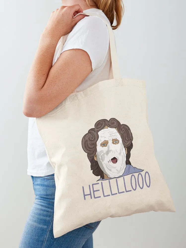 

Helloooooooooo Tote Bag canvas shopping bag Cloth bags eco bag folding shoping