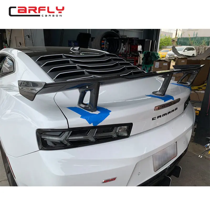 Carbon Fiber Rear Wing for Camaro Zl1 1LE Style Spoiler