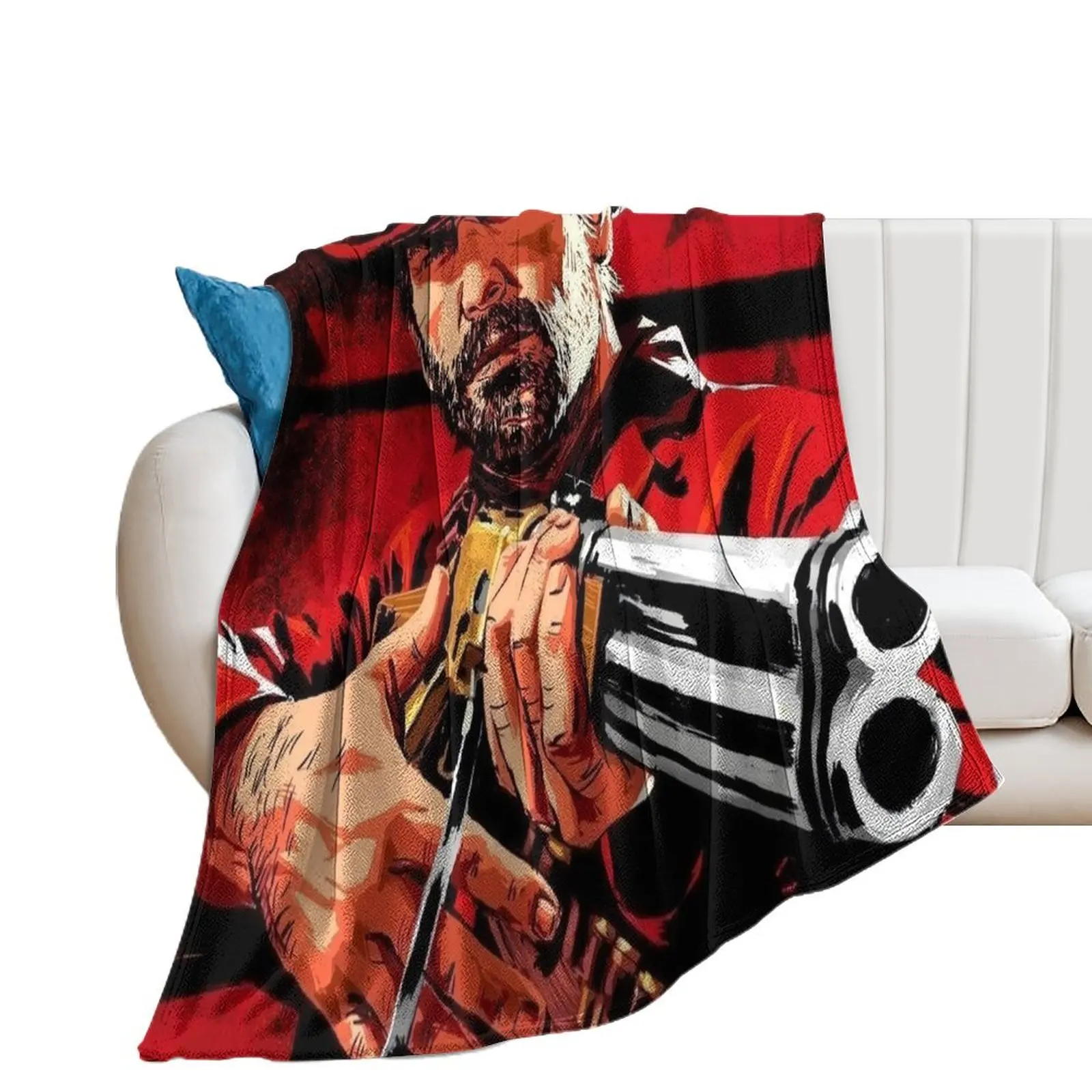 

aim art works of rdr 1 and 2 online game Throw Blanket Extra Large Throw Nap Furrys Luxury Designer Blankets