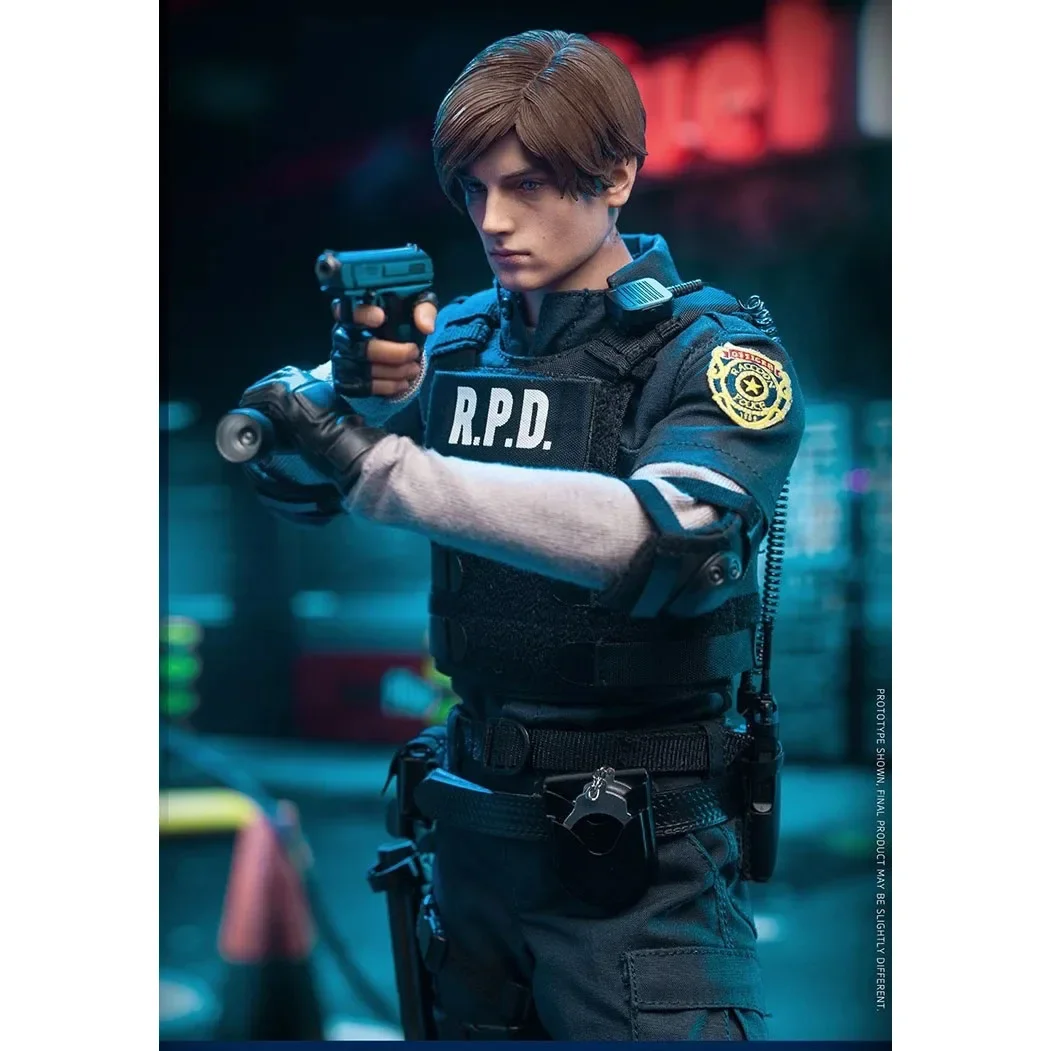 In Stock Original Genuine DAMTOYS DAM DMS030 1/6 RPD Police Officer Leon Kennedy Movable Action Doll Collection Model Toy