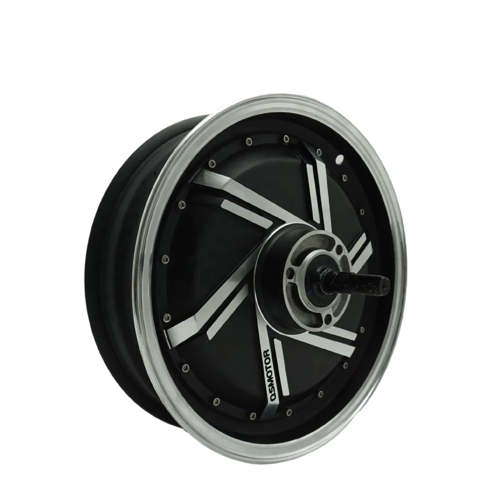 

QSMOTOR 273 3000W V3 72V 80-90kph Electric Motorcycle New Brushless DC Wheel Hub Motor 13X3.5 Inch