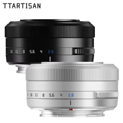 TTArtisan 27mm F2.8 APS-C Auto Focus Mirrorless Camera Lens for Sony A5000 A7RIII ZVE10 Fuji XA7 XT30 XE4 Nikon Z50 Z5 ZFC