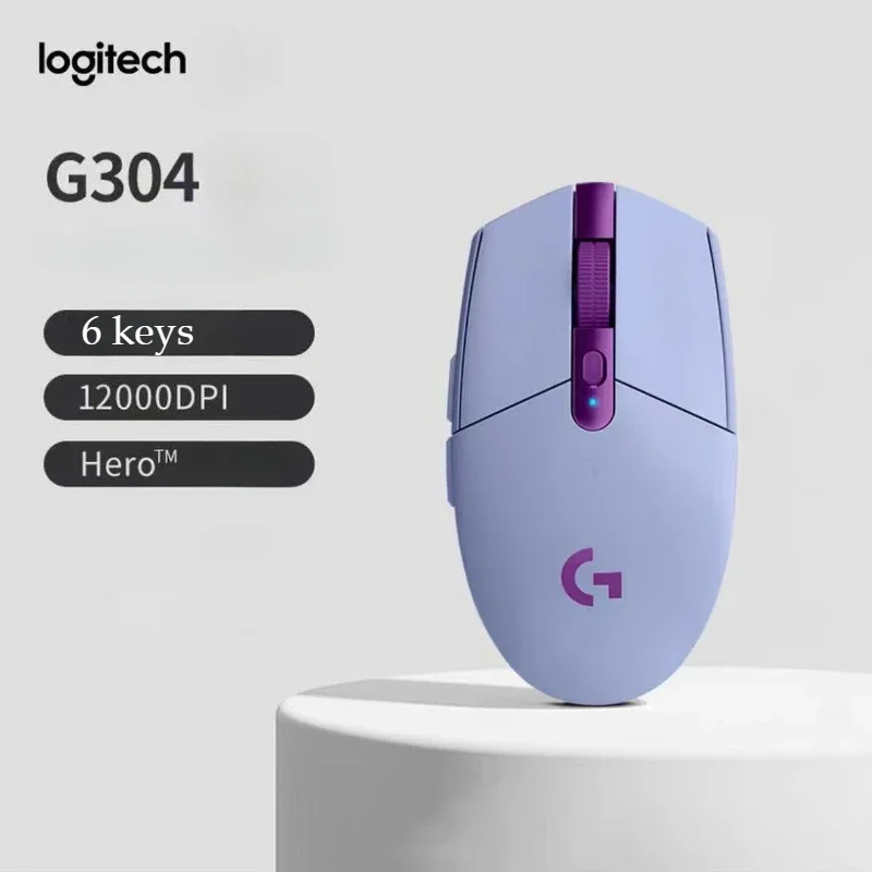 Logitech G304/G305 genuíno - Mouse para jogos sem fio de alto desempenho, taxa de relatório de 1 - ms, memória integrada