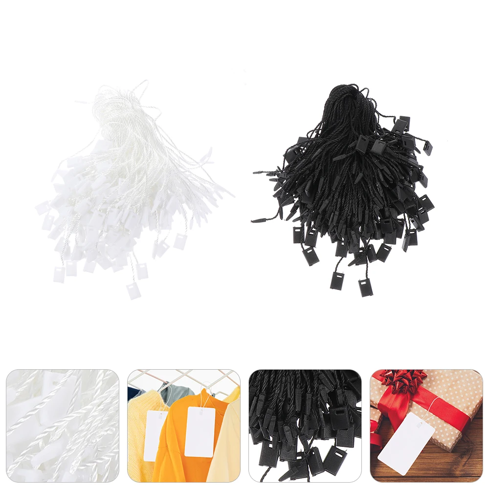 2000 Pcs Tag Rope Premium Ropes Price Fasteners Clothes Ties Decor Clothing Labels