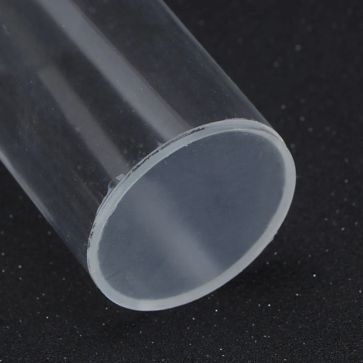 

Jewelry Display Stand 16Cm Transparent Cylinder Shape Hair Clasp Holder for Bracelets Rings Hair Ties Storage Organizer