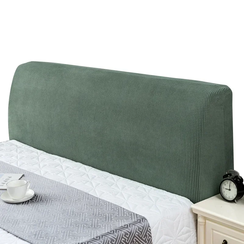 Funda para cabecera de cama, cubierta elástica gruesa para cama, protección trasera, cubierta antipolvo para el hogar, Hotel y habitación