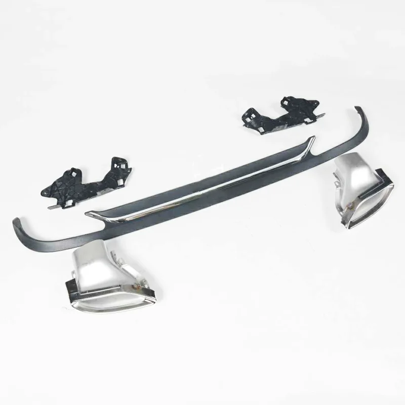 Rear Lip Tail Throat For Mercedes Benz E-Class W212 14-16 modified Rear Bumper spoiler bracket Body Kit Car Accessories