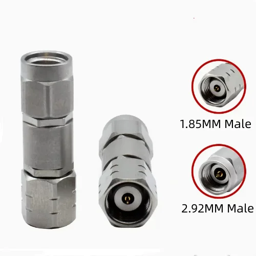 1.85 مللي متر إلى 2.92 مللي متر ذكر أنثى موجة محول الفولاذ المقاوم للصدأ اختبار رئيس DC-40 جيجا هرتز