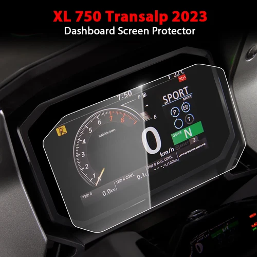2023 XL750 Transalp Scratch Cluster pantalla tablero protección instrumento película para Honda XL 750 2023 película protectora de pantalla