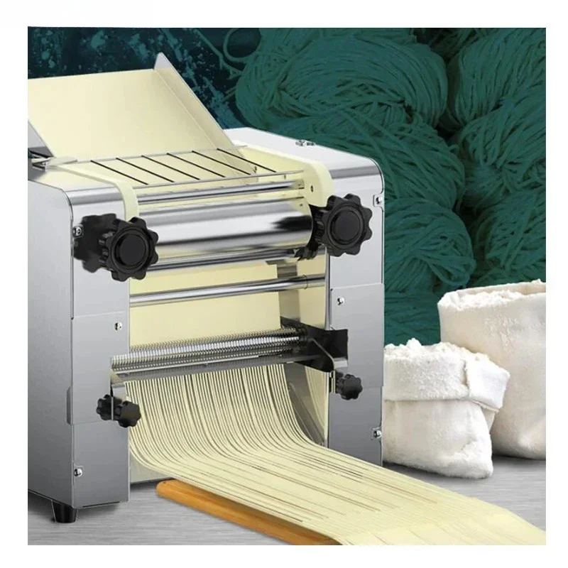 

Electric Noodle Makers Pasta Dumpling Machine Food Processor Stainless Steel Noodle Maker Cutter Machine 220V Pasta Maker