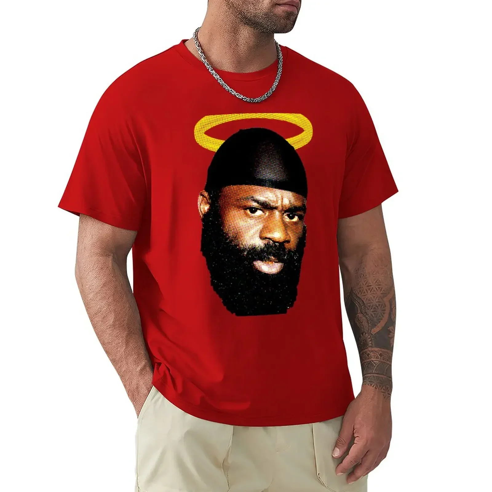 RIP KIMBO SLICE Classic new edition Men's t shirts Hot Sale Crewneck Round Neck Short Sleeve Short Sleeve printing Cartoon