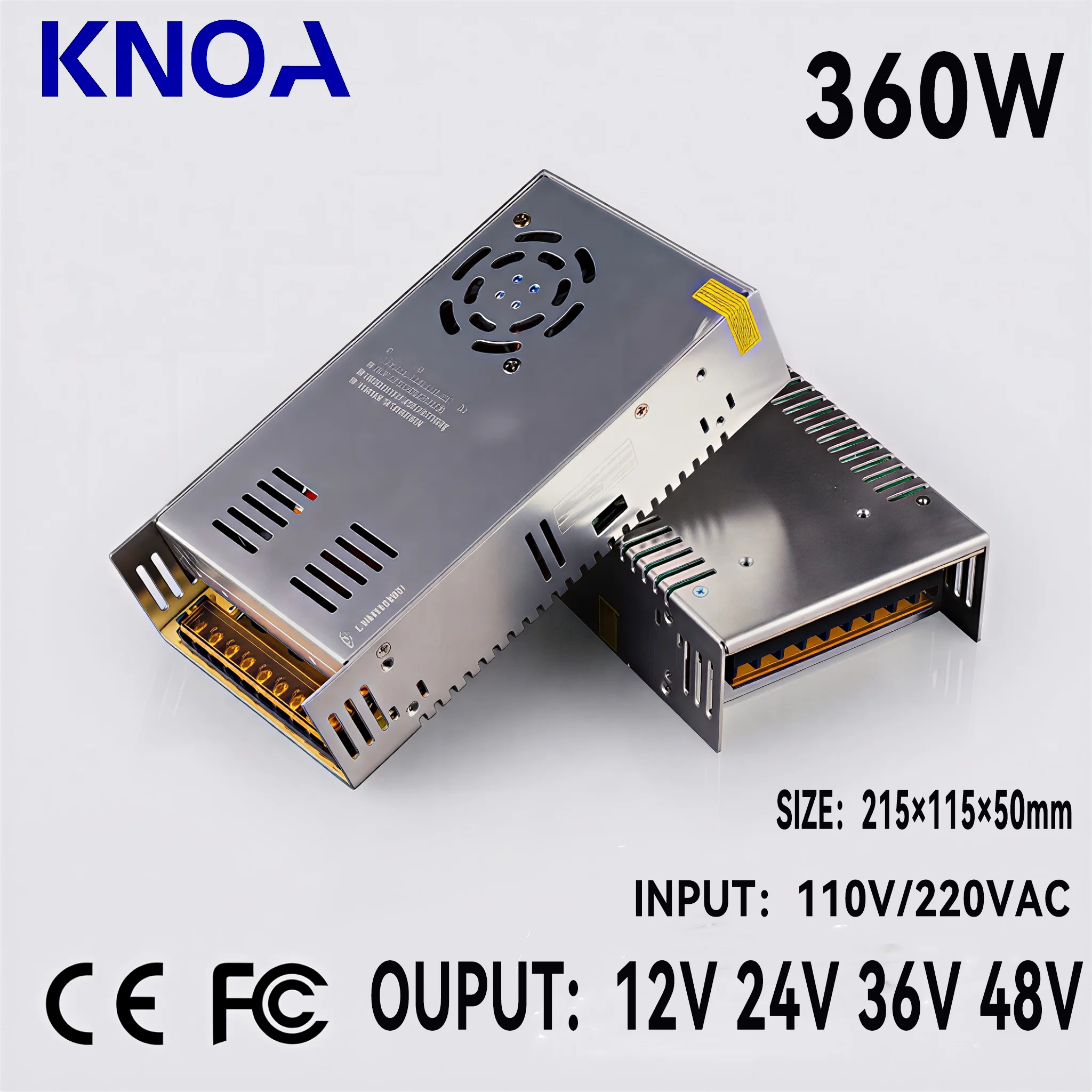

Импульсный блок питания DC 12В 24В 36В 48В 360Вт 400Вт 500Вт 10А 15А 20А 30А 40А, трансформатор AC/DC для LED-лент, адаптер питания