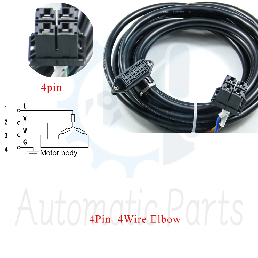 A06B-0061-Bxxx A06B-0063-Bxxx A06B-0202-Bxxx A06B-0205-Bxxx Series Servo Motor Power Cable