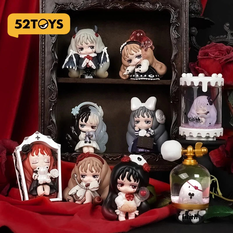 

52TOYS Lilith Secret Experiment Series слепая коробка модные игрушки фигурка орнамент кукла девушка Хэллоуин коллекционный подарок