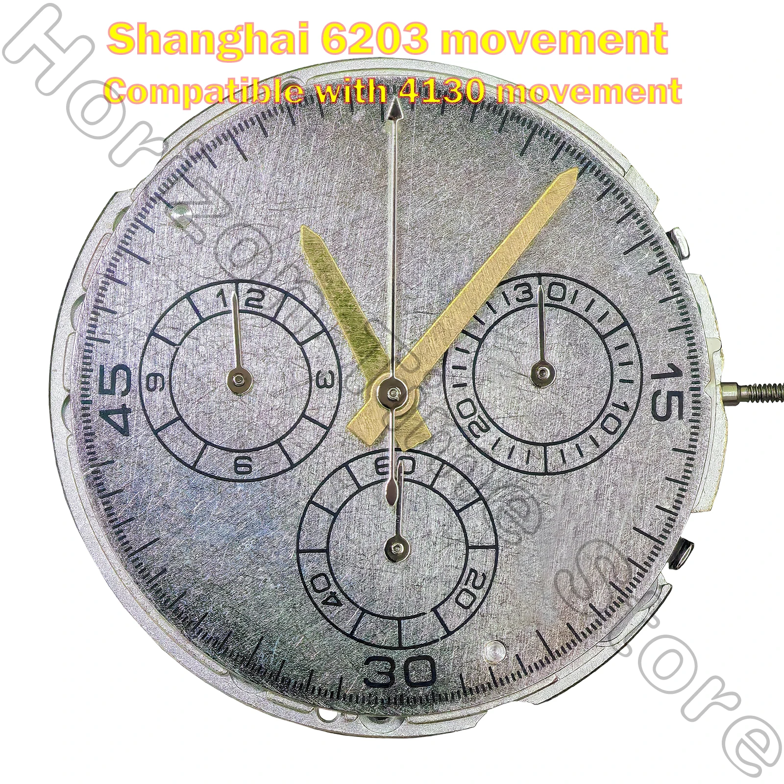Clone Version 4130 Movement,3.6.9 Chronogrpah,Original Dandong